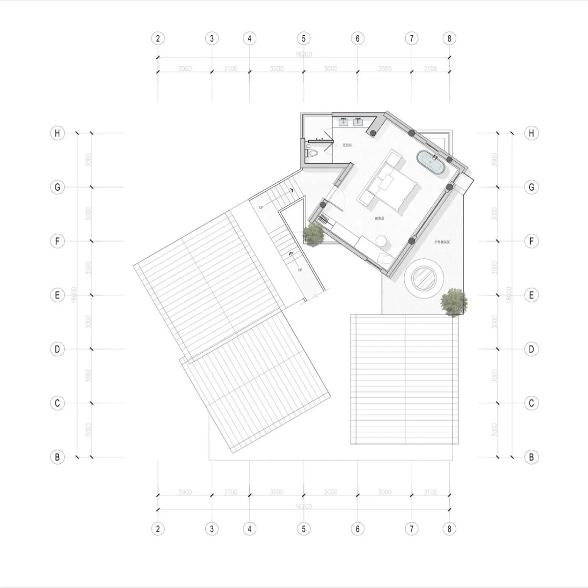 BIM建筑|遂昌·米窝设计师酒店 / 杭州时上建筑空间设计