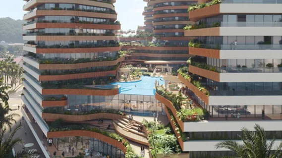 BIM建筑|MVRDV设计厄瓜多尔六座相互连接的摩天大楼