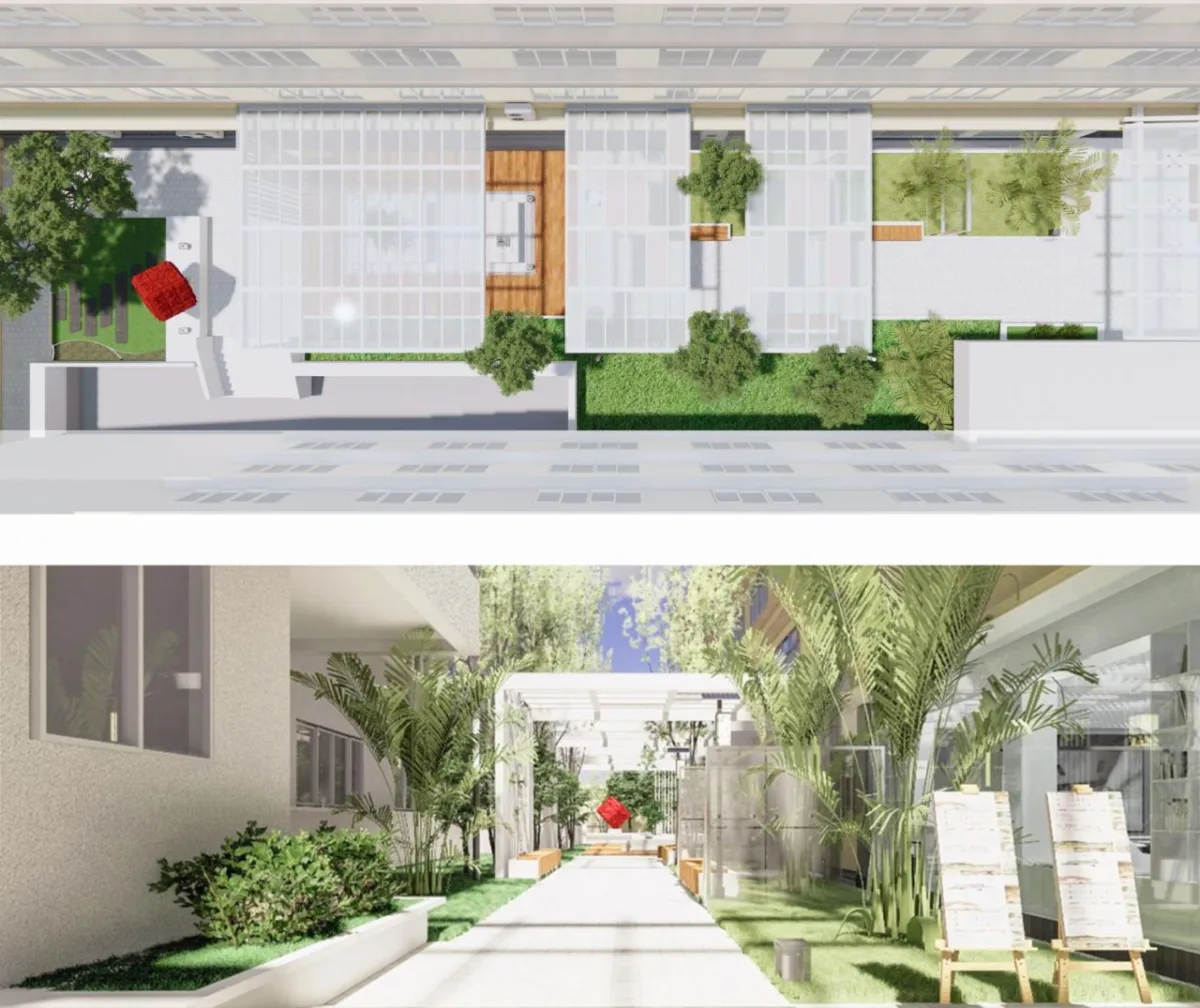 BIM建筑|情境共生：广东工业大学公共学习空间建设/广东工业大学校园更新小队