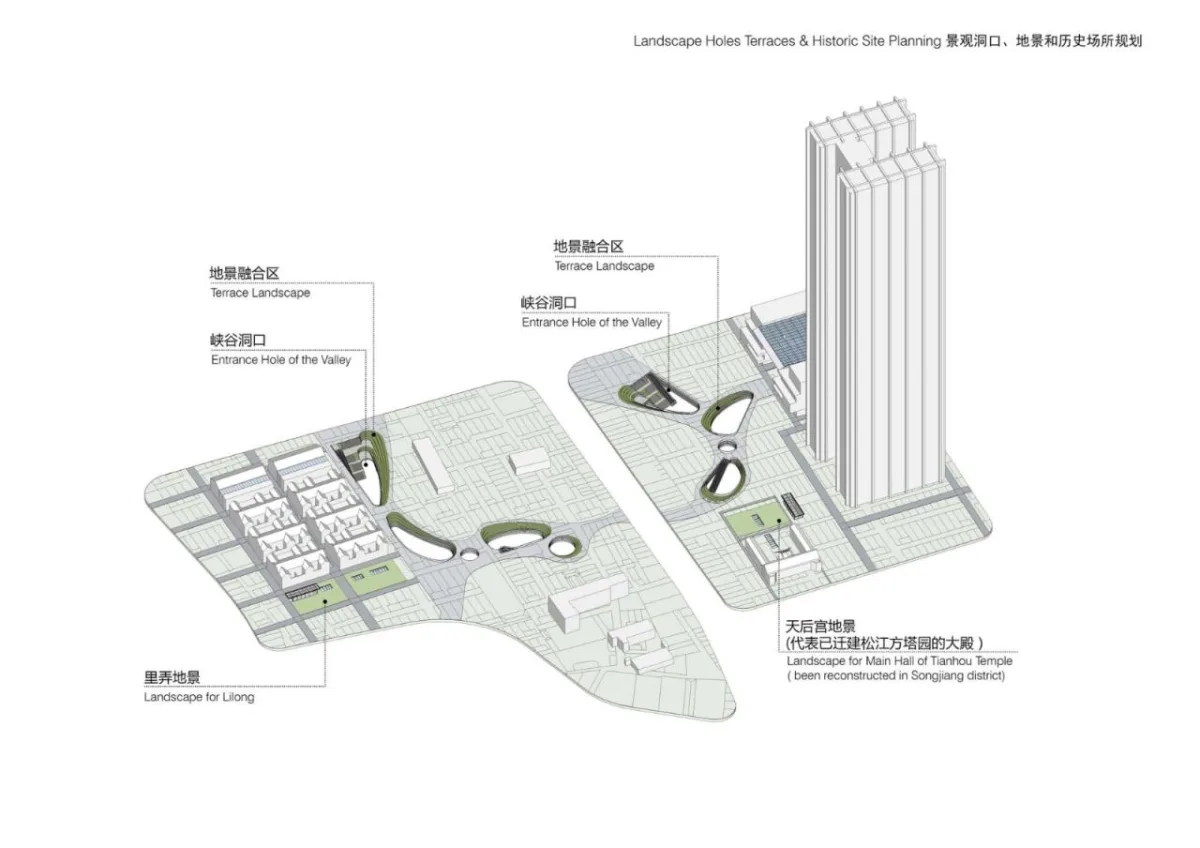 BIM建筑|上海苏河湾万象天地 / Kokaistudios