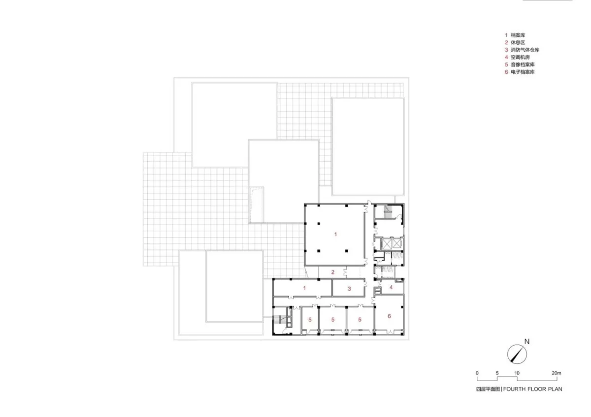 BIM建筑|嵩县三馆合一建设项目 / 王晖建筑工作室
