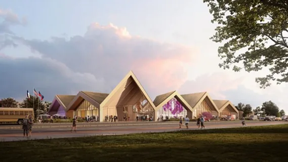 BIM建筑|BIG设计沃思堡国家六月节博物馆