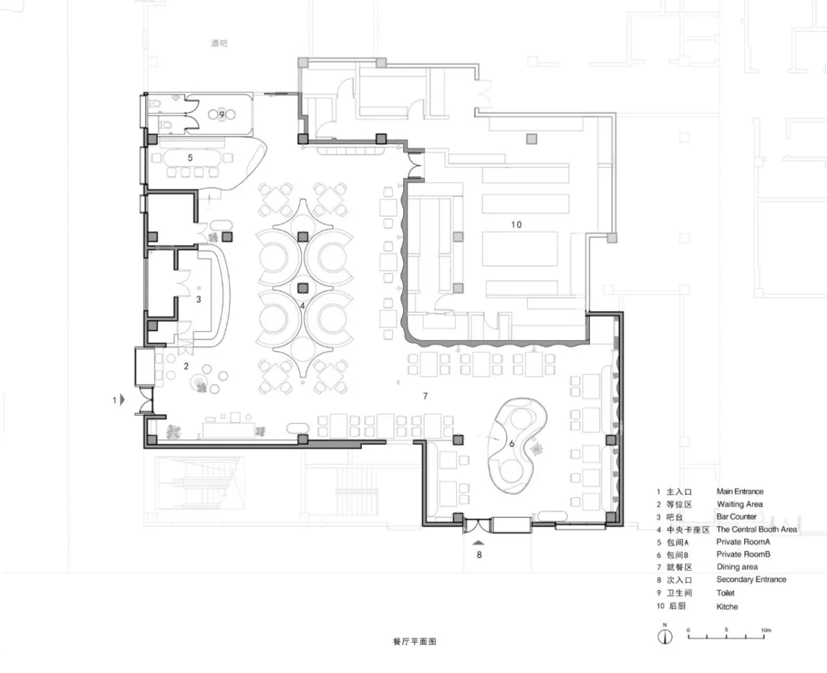 BIM建筑|Meet 11花漾餐厅 / 力场（北京）建筑设计