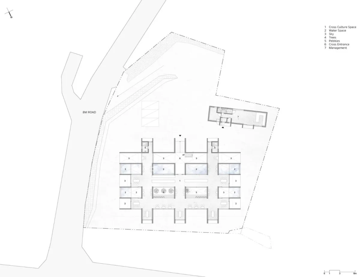 BIM建筑|‘跨文化空间’，NONSPACE 咖啡馆 / ON Architecture INC.