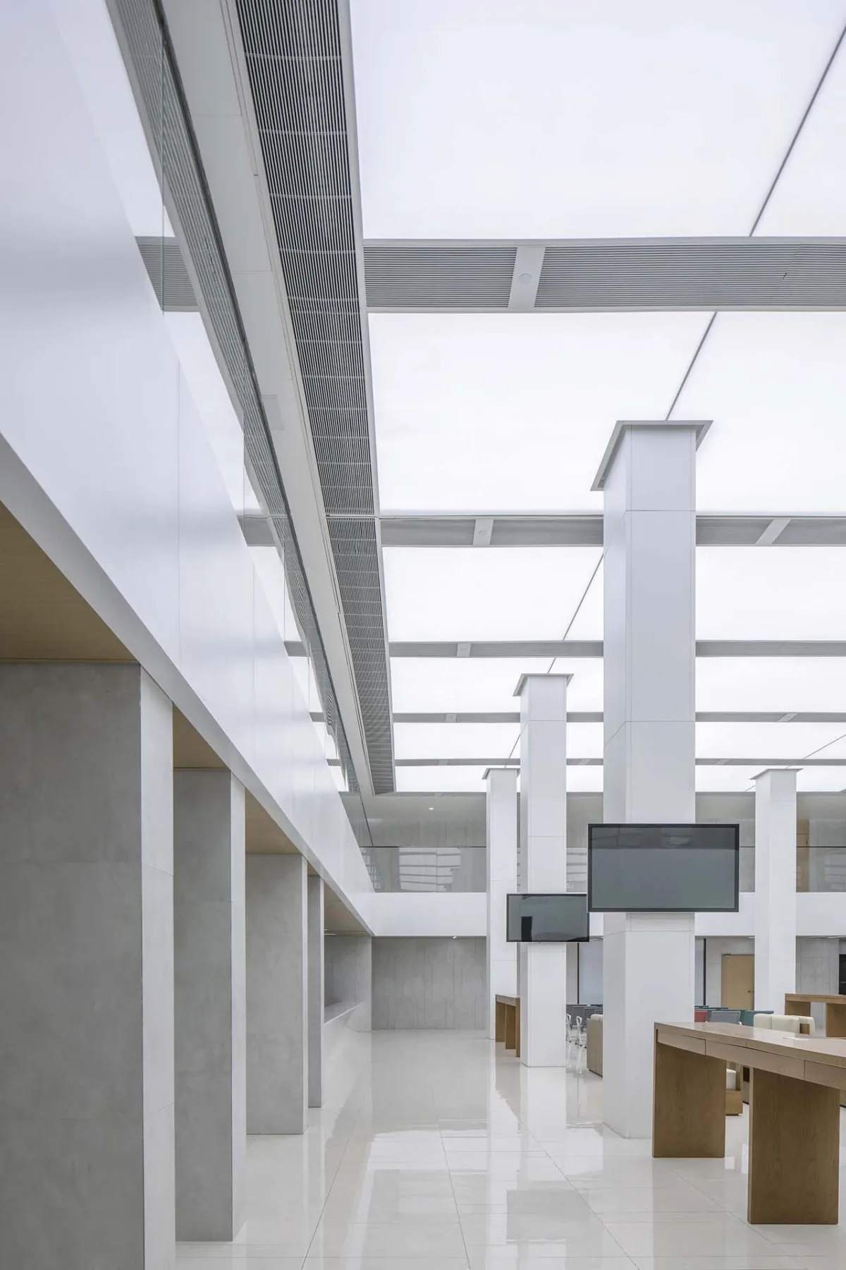 BIM建筑|朝向天空的院子——北京通州潞城市民中心 / 意度建筑