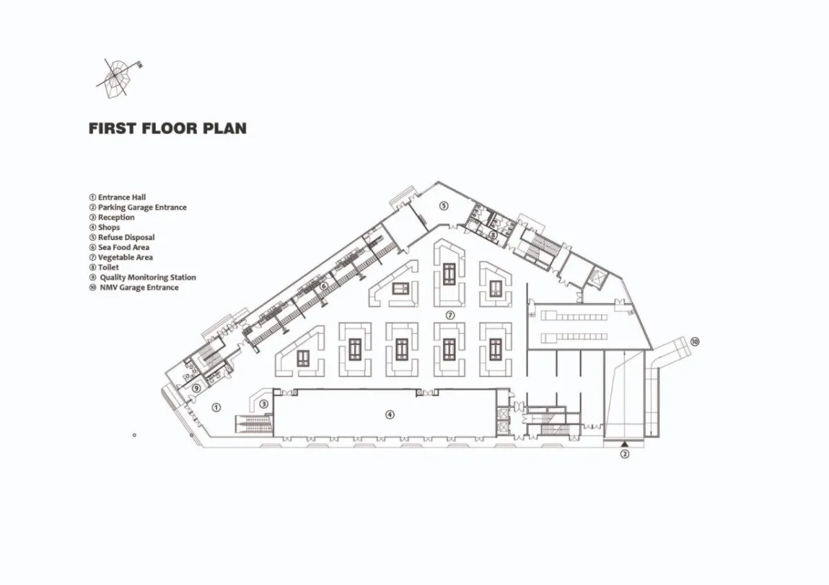 BIM建筑|刘潭市集 / 米丈建筑