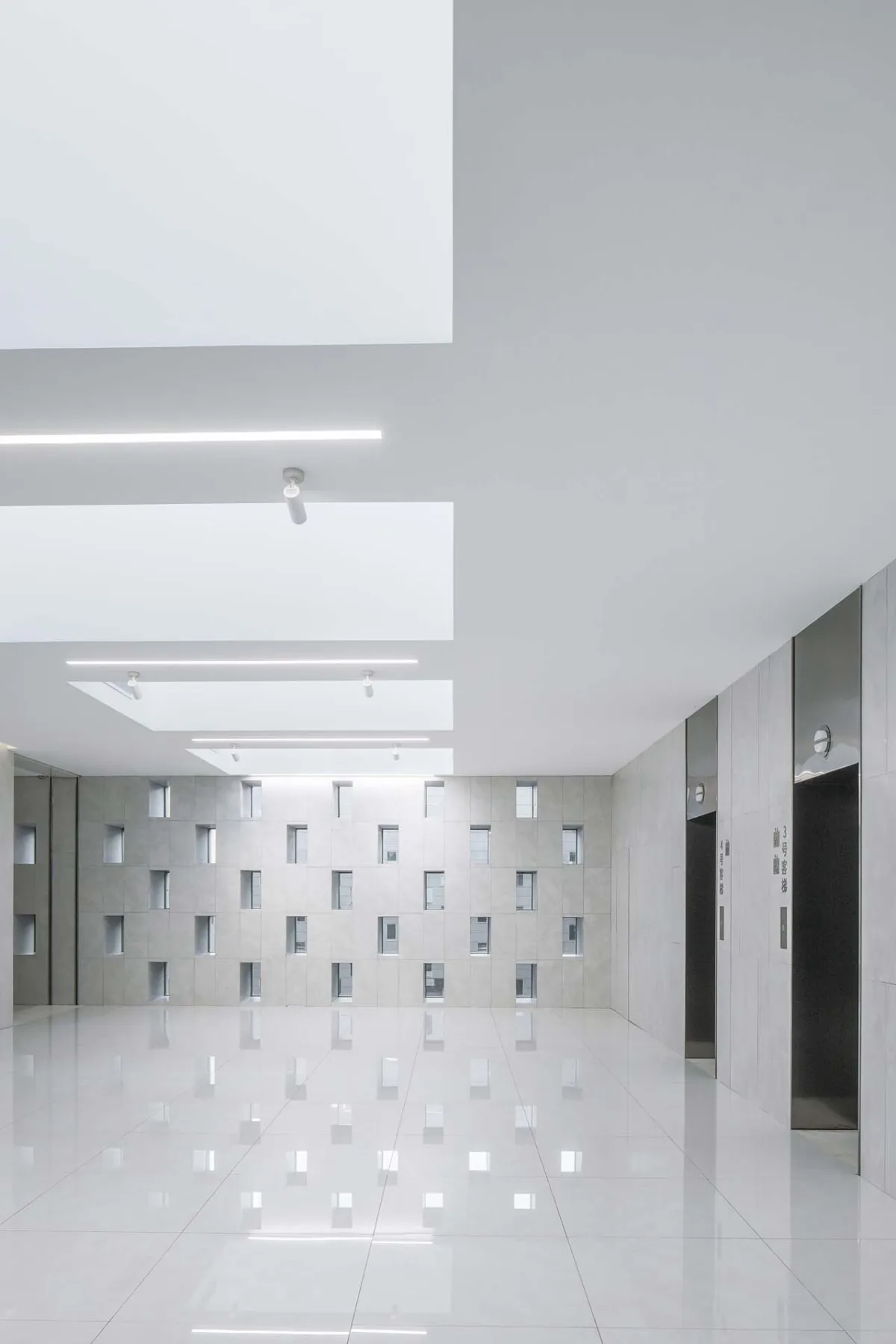 BIM建筑|朝向天空的院子——北京通州潞城市民中心 / 意度建筑