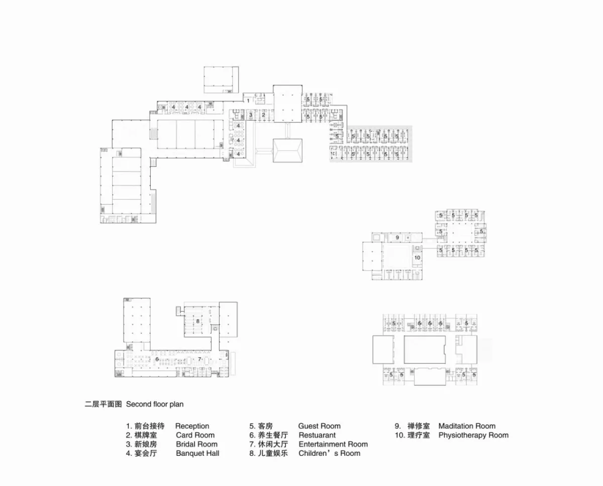 BIM建筑|湿地浮岛·溱湖宾馆 / 简和建筑