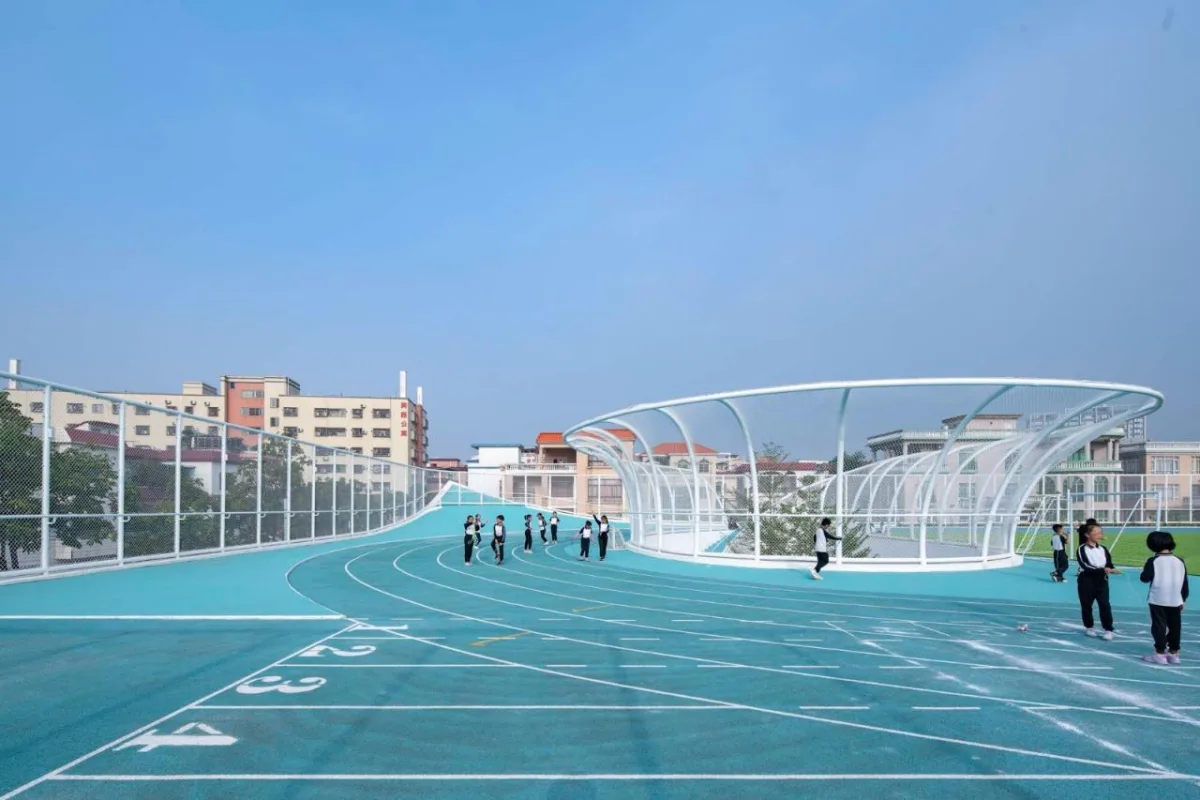 BIM建筑|龙江外国语学校附属小学改造（旺岗小学） / 竖梁社建筑