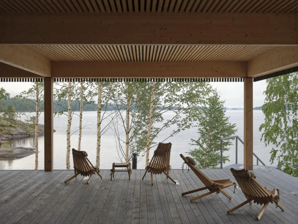 BIM建筑|依林傍水，Pistohiekka 度假村 / Studio Puisto
