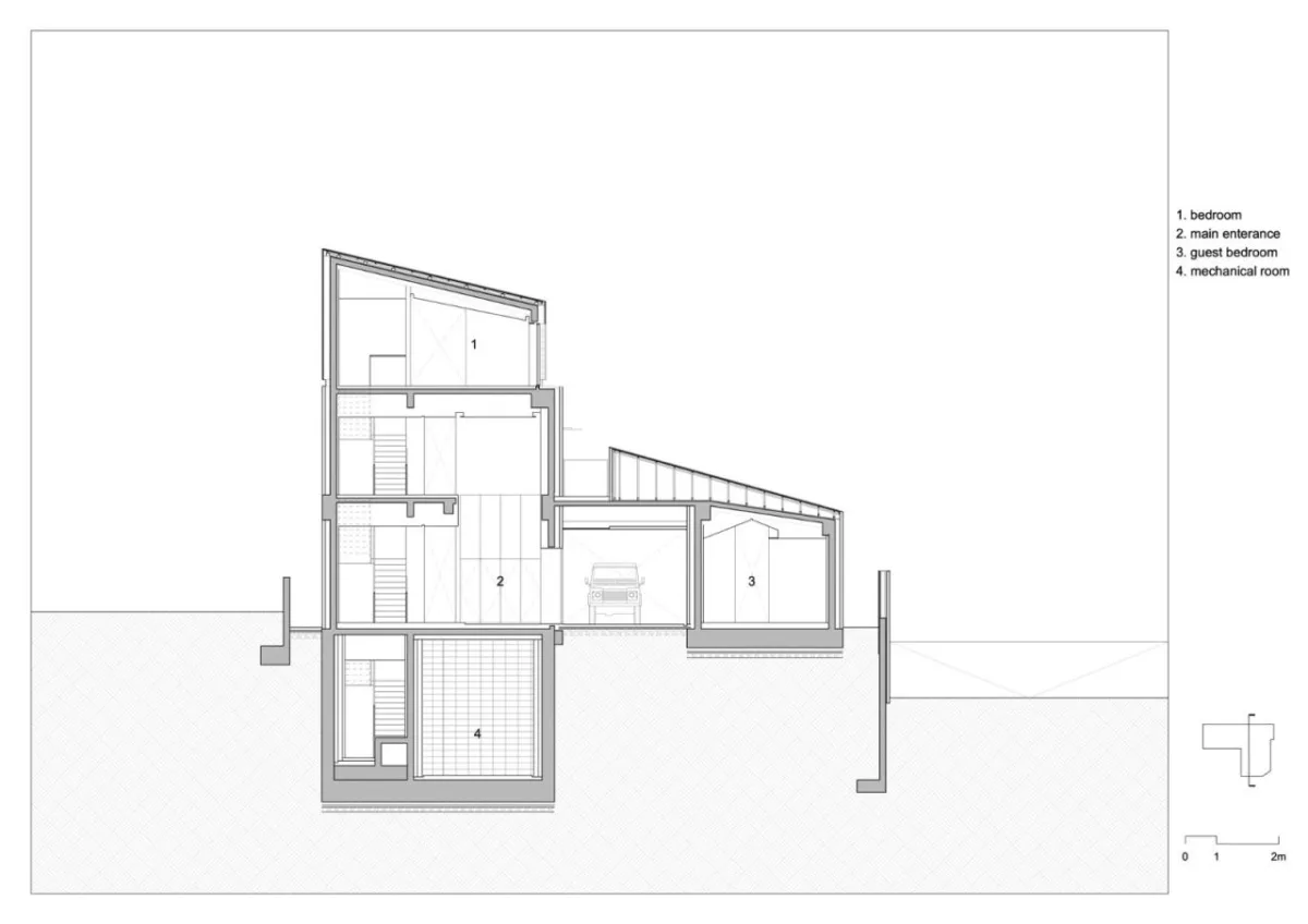BIM建筑|Jeokhoje 住宅 / NOMAL