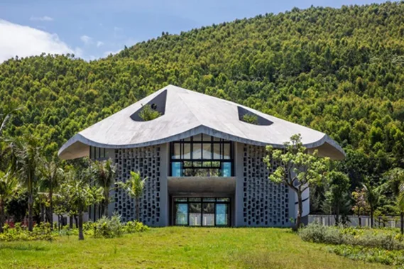BIM建筑|越南出现“万花筒”办公和住宿建筑