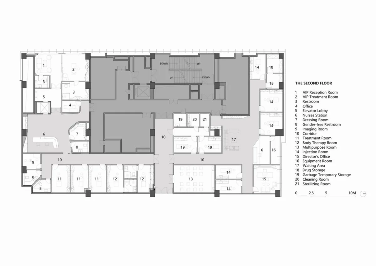 BIM建筑|数字水墨的有机生长：卓彦丽格医美诊所 / CAA室内新作