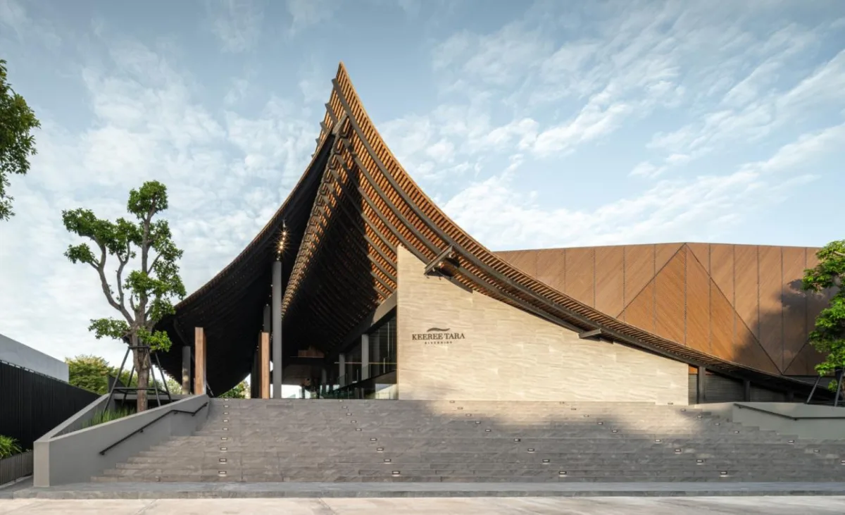 BIM建筑|超大规模泰式餐厅 Keereetara / IDIN Architects