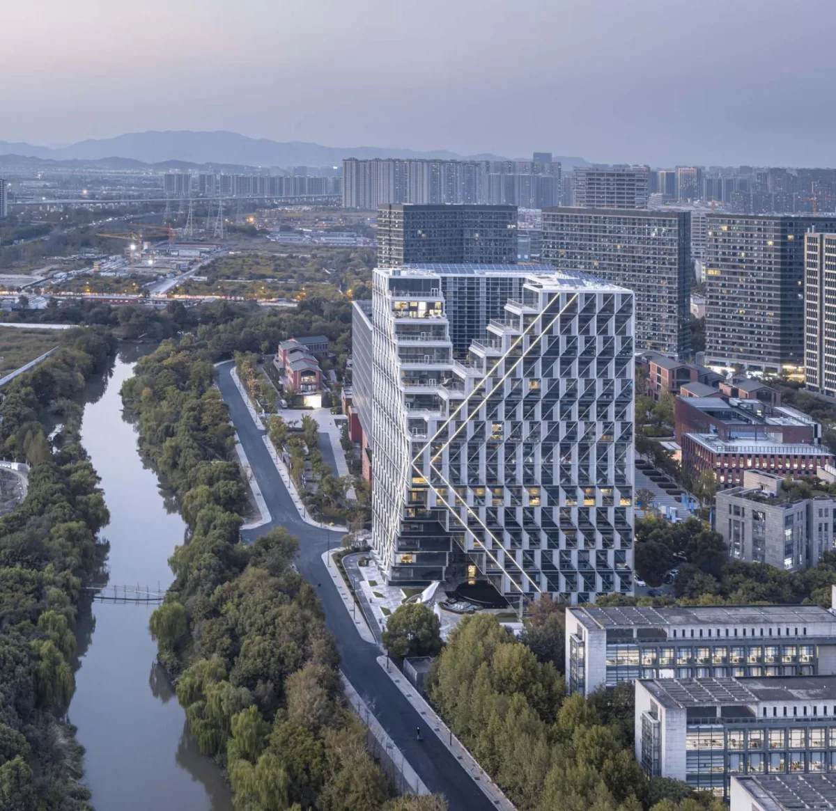 BIM建筑|杭州西溪深蓝 / GLA建筑设计