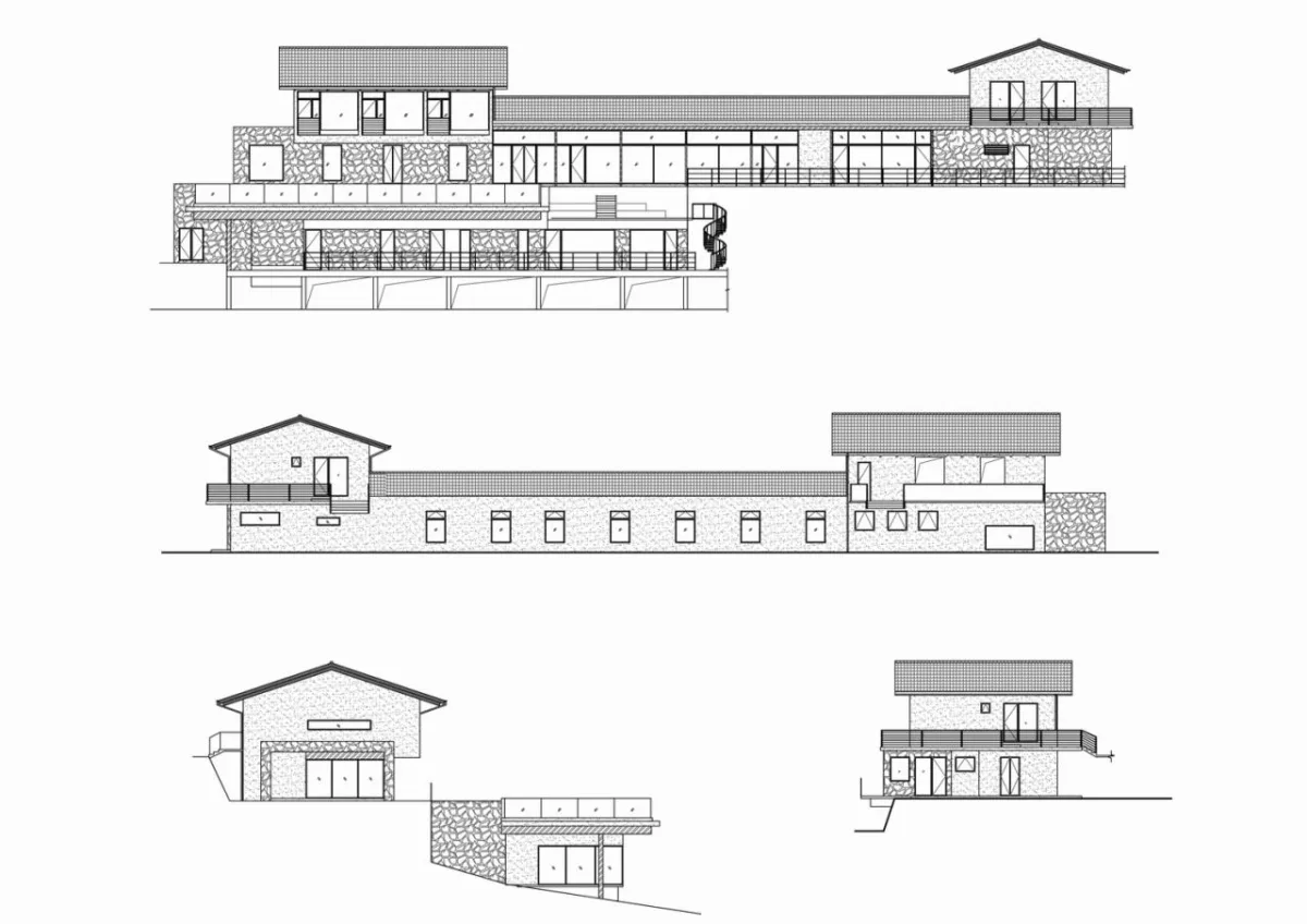 BIM建筑|群山绵延中的山谷小墅：尧珈·养心墅 / 上海尧舜建筑设计有限公司