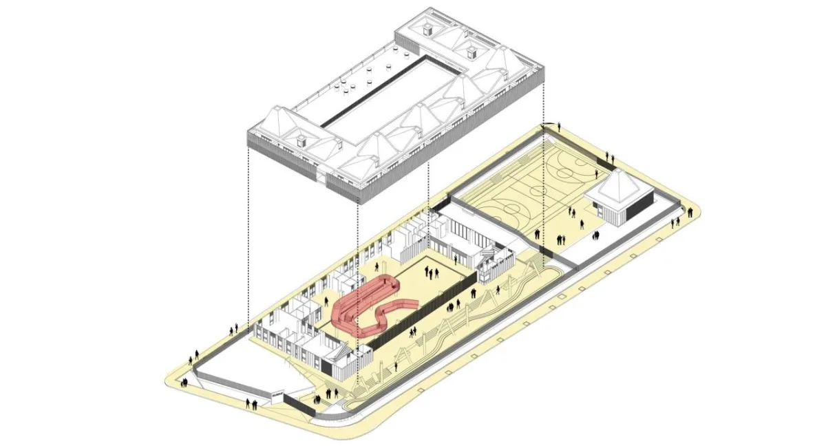 BIM建筑|冠军摇篮儿童发展中心 / Espacio Colectivo Arquitectos