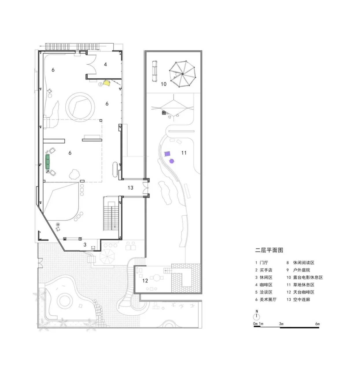 BIM建筑|Flop艺术空间 / 房子和诗建筑事务所