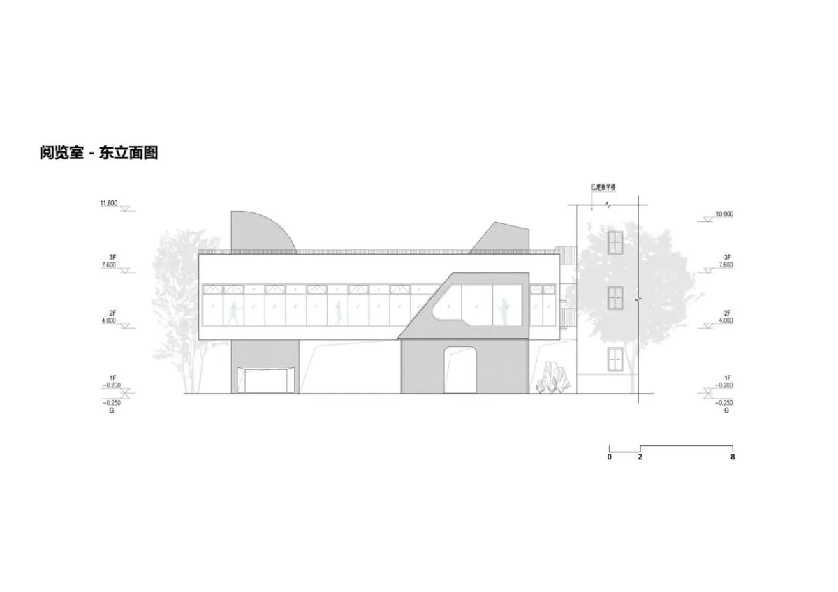 BIM建筑|龙江外国语学校附属小学改造（旺岗小学） / 竖梁社建筑