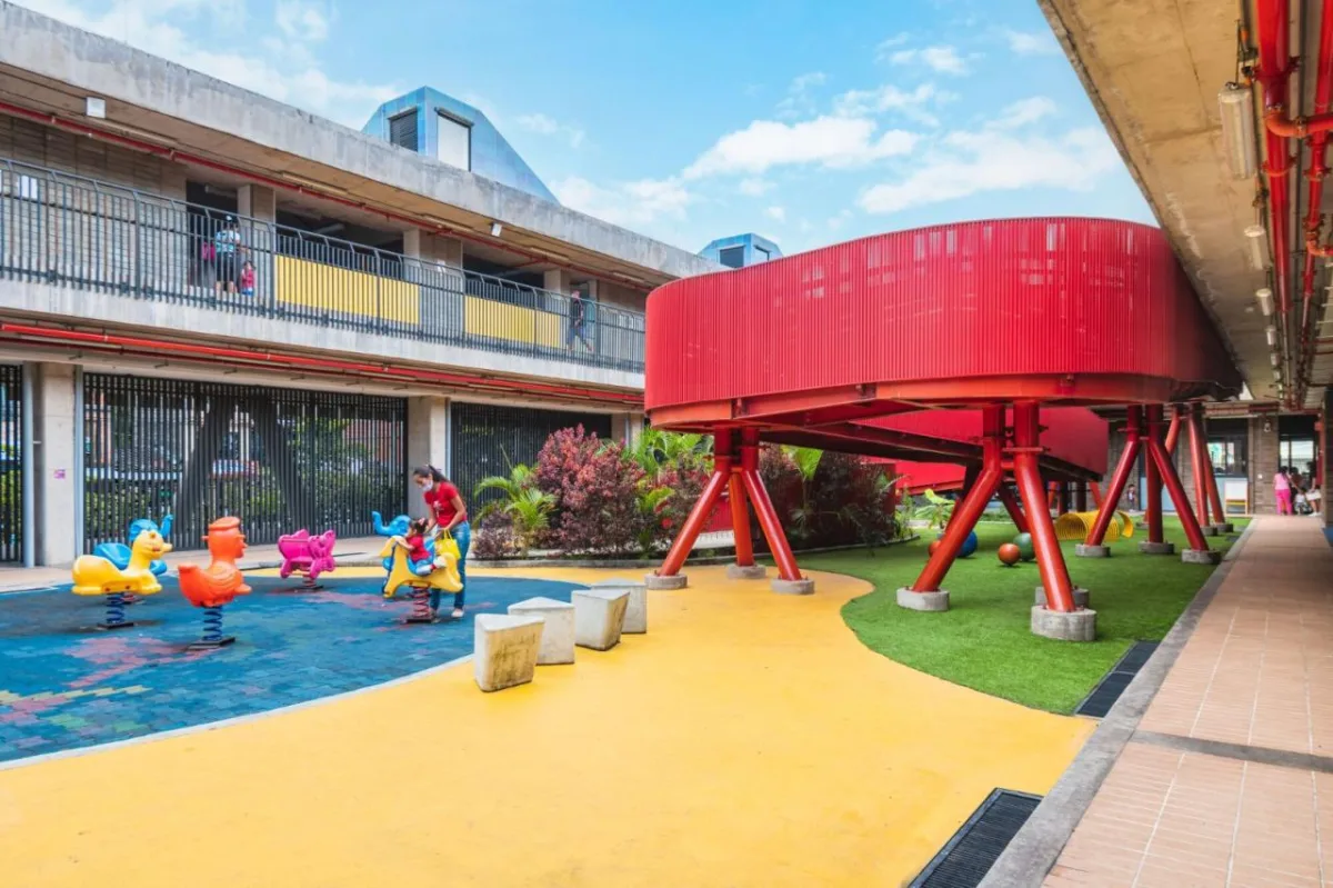BIM建筑|冠军摇篮儿童发展中心 / Espacio Colectivo Arquitectos