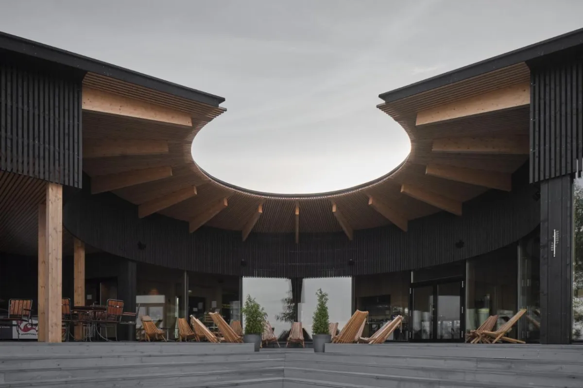 BIM建筑|依林傍水，Pistohiekka 度假村 / Studio Puisto