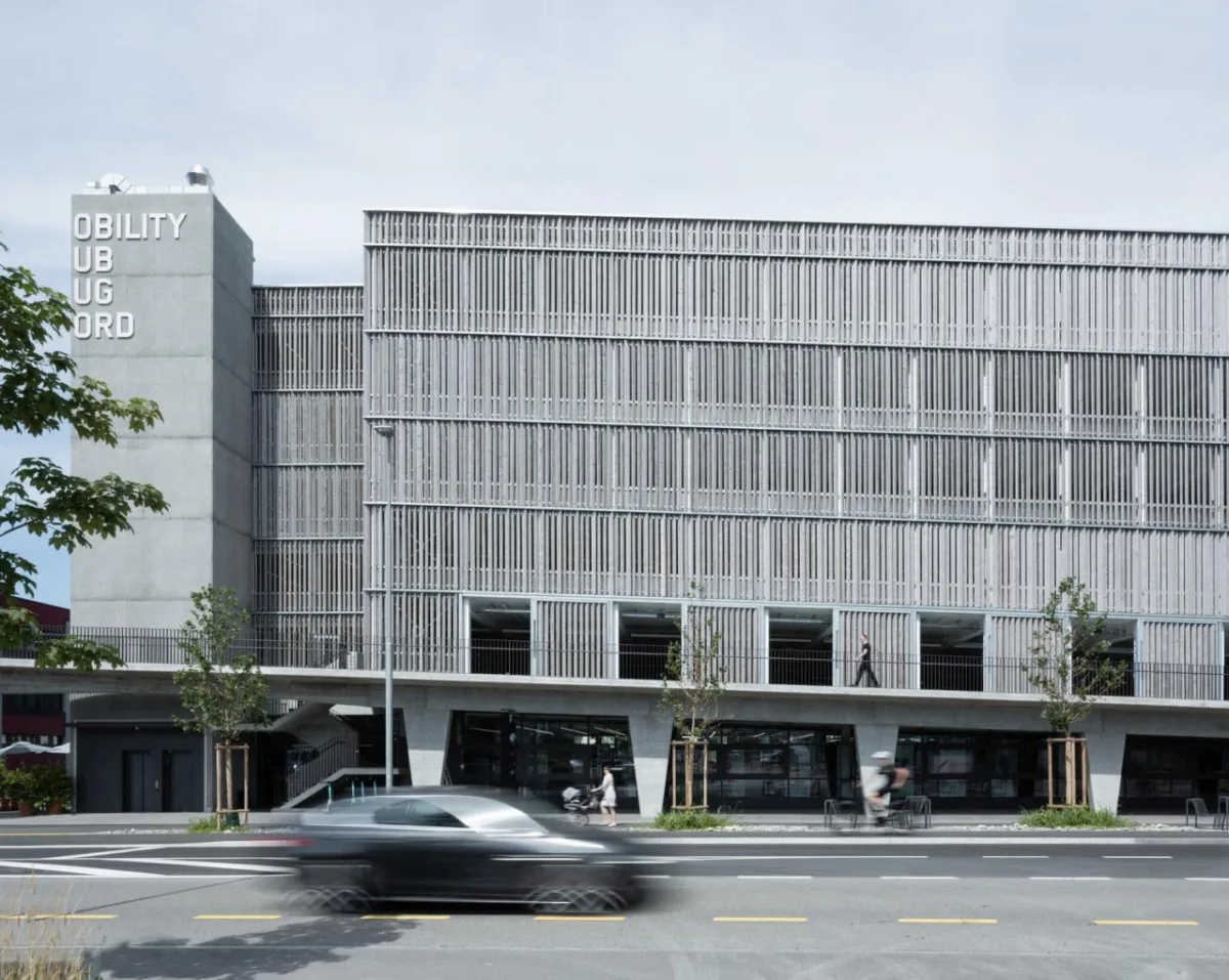 BIM建筑|精密控制，MHZN 瑞士楚格北站移动枢纽 / Hosoya Schaefer Architects
