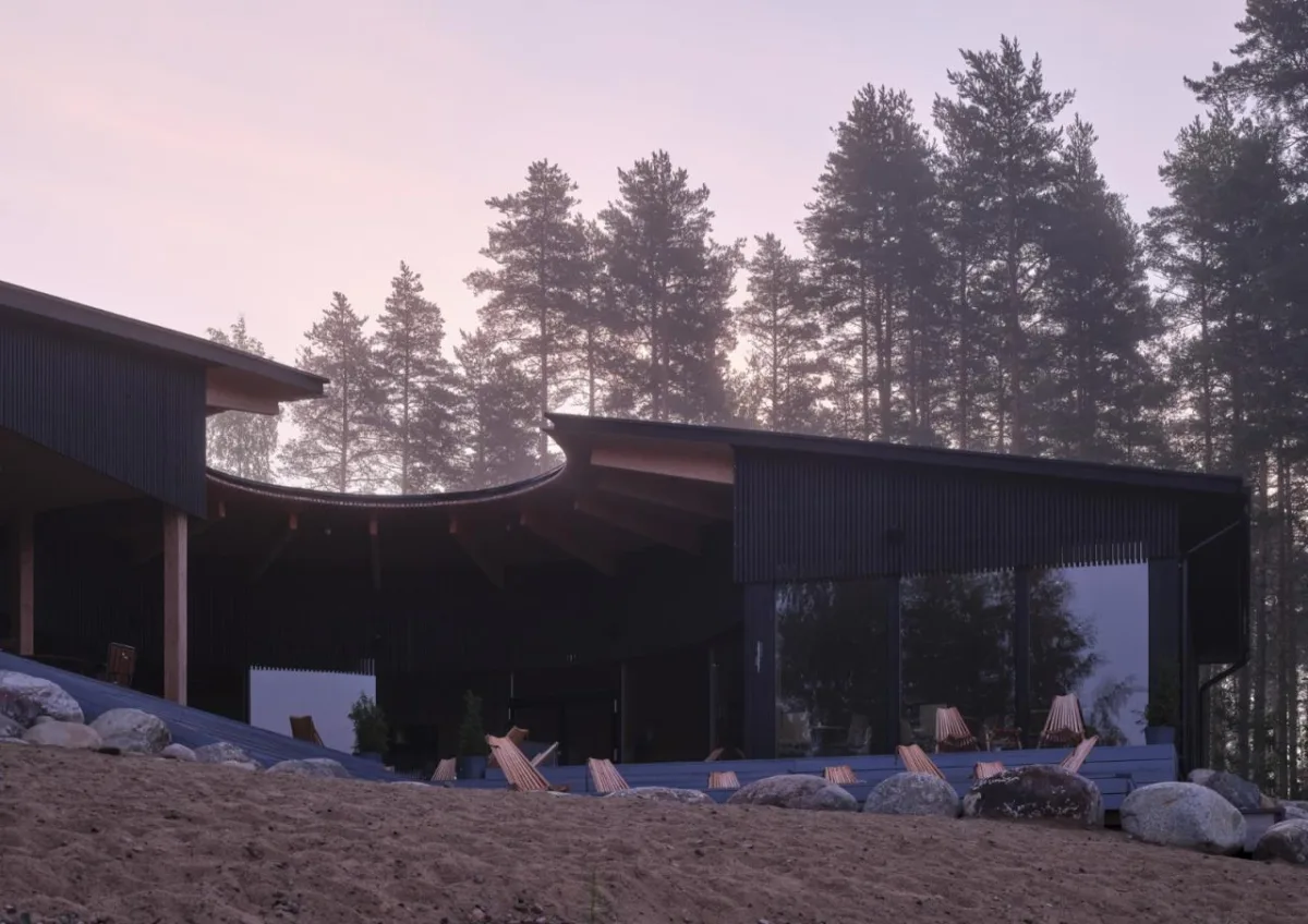 BIM建筑|依林傍水，Pistohiekka 度假村 / Studio Puisto