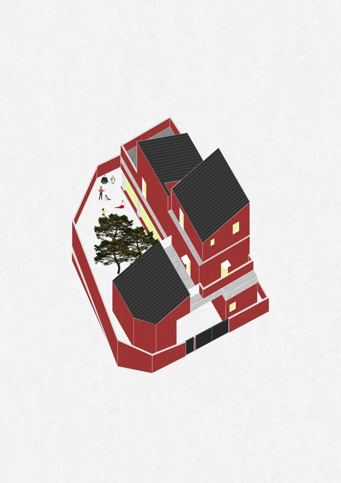 BIM建筑|Jeokhoje 住宅 / NOMAL