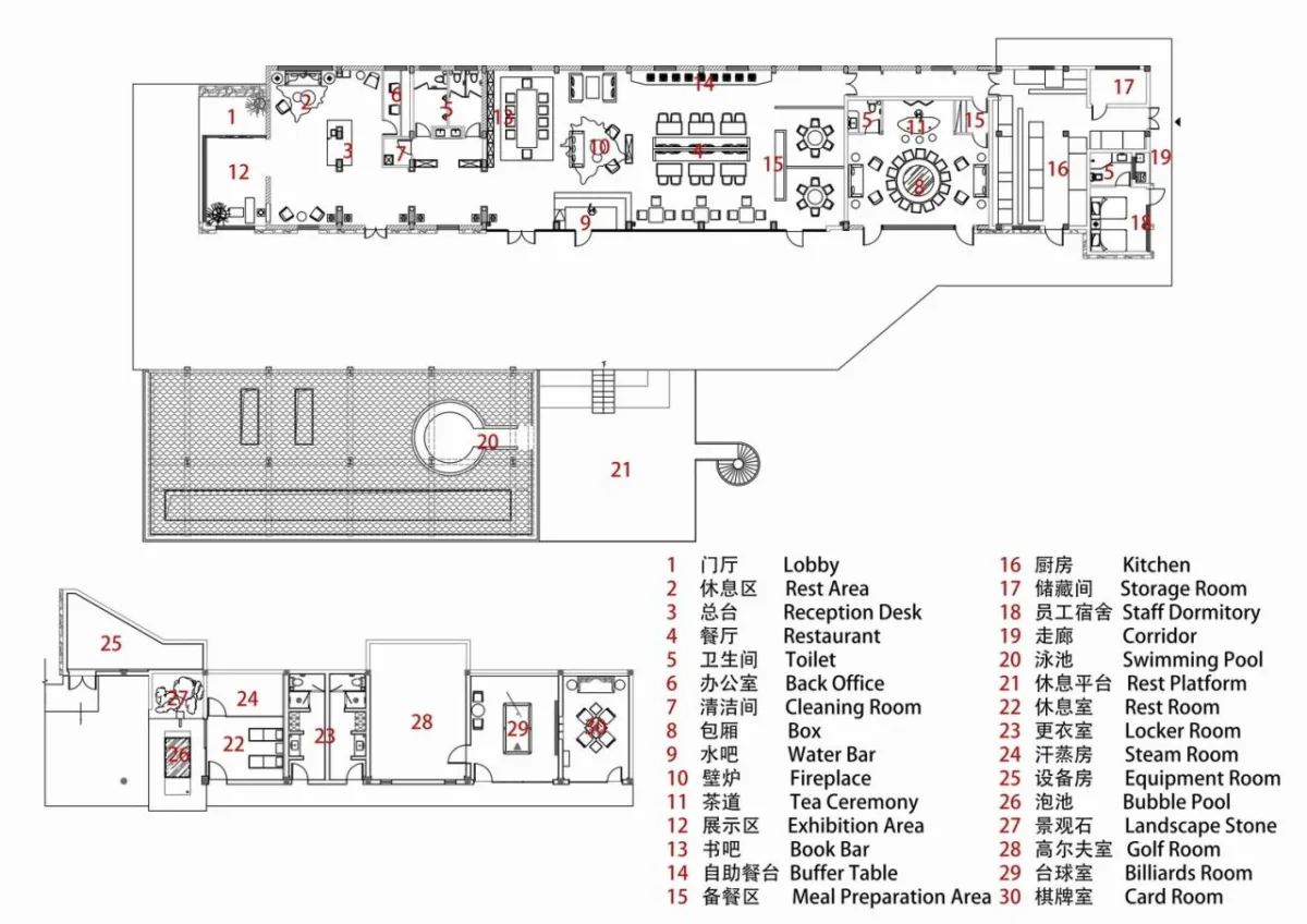 BIM建筑|群山绵延中的山谷小墅：尧珈·养心墅 / 上海尧舜建筑设计有限公司