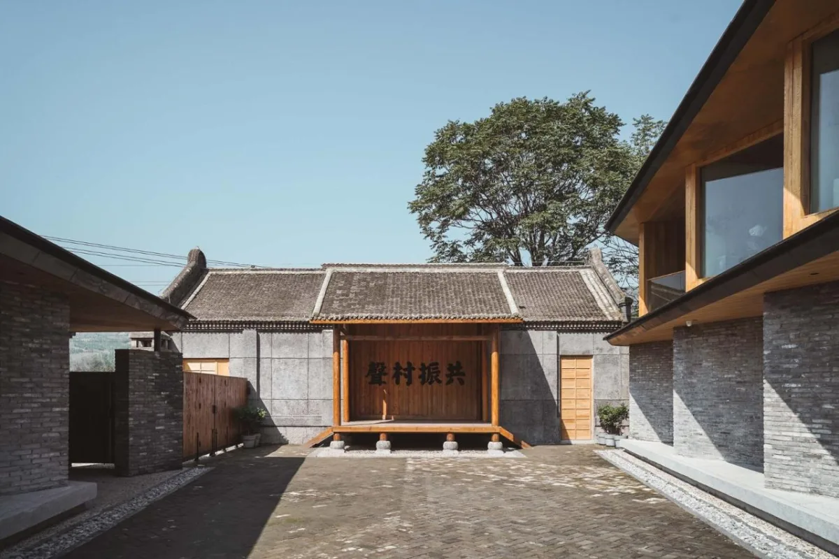 BIM建筑|大南坡大队部改造 / 场域建筑