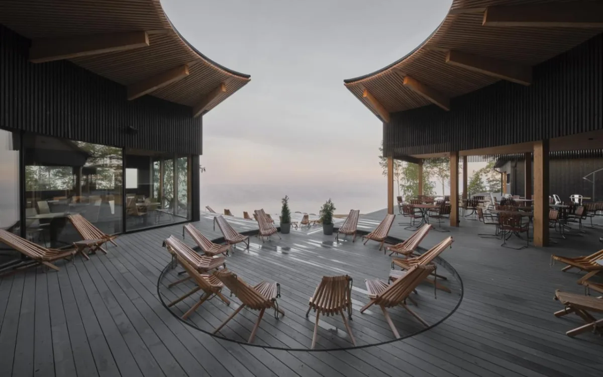 BIM建筑|依林傍水，Pistohiekka 度假村 / Studio Puisto