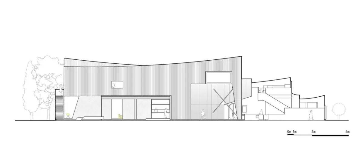 BIM建筑|Flop艺术空间 / 房子和诗建筑事务所