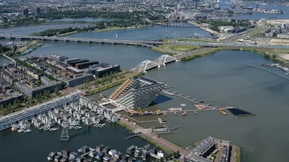BIM建筑|BIG在阿姆斯特丹设计悬臂住宅楼