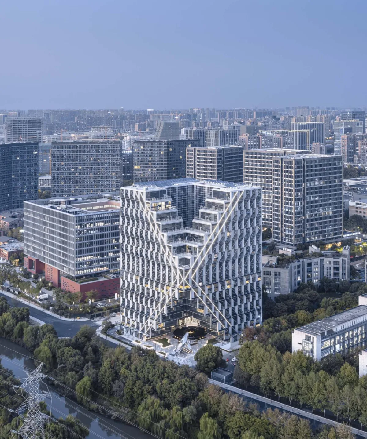 BIM建筑|杭州西溪深蓝 / GLA建筑设计