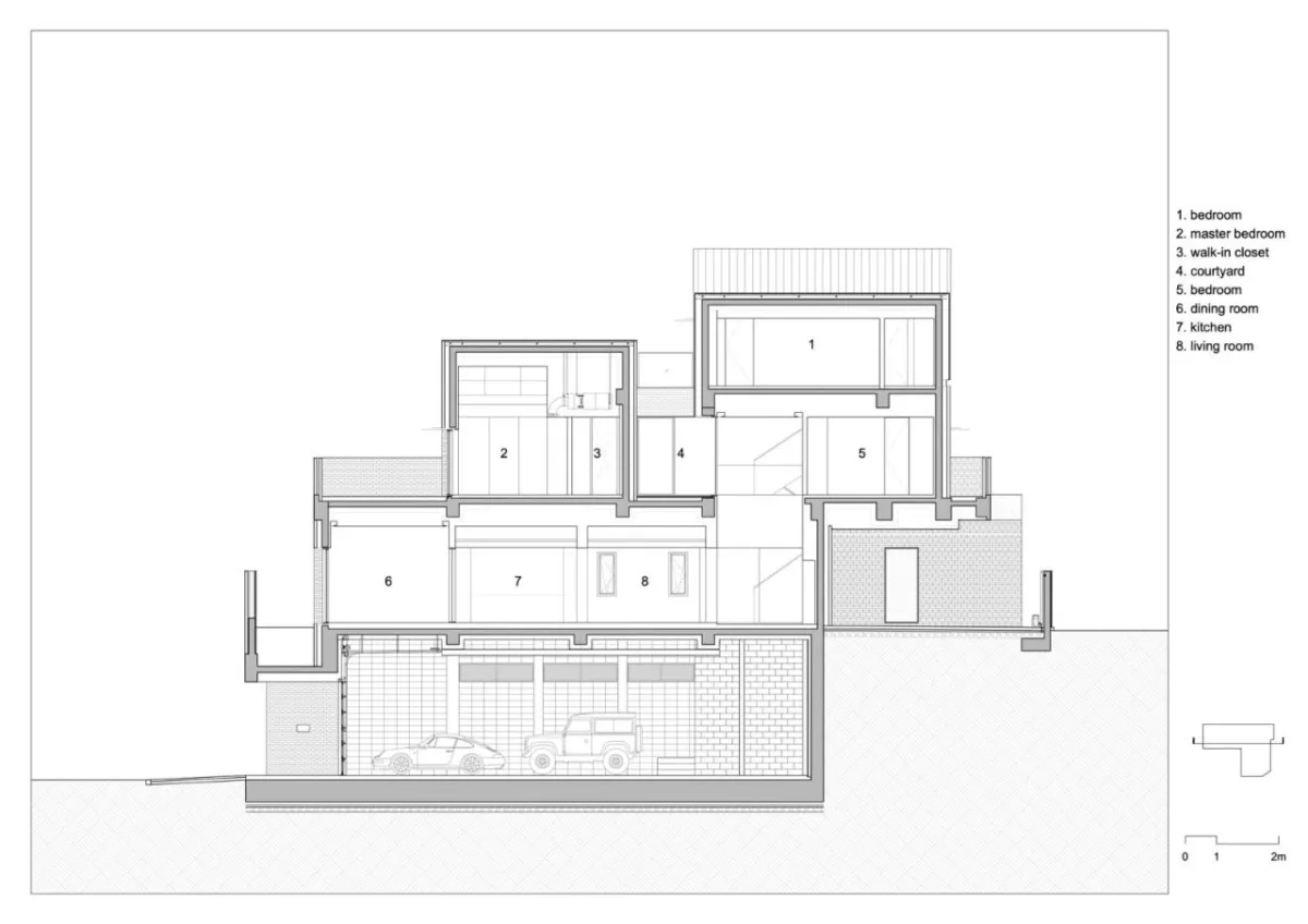 BIM建筑|Jeokhoje 住宅 / NOMAL