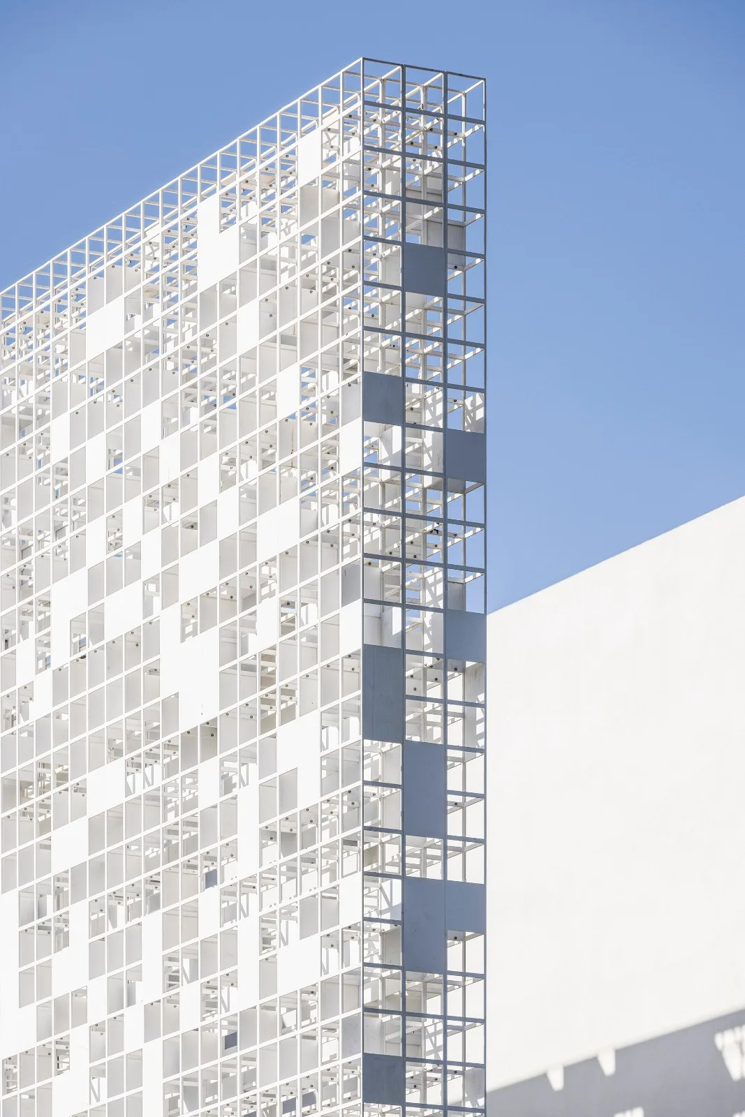 BIM建筑|一堵“逐渐消失”的墙，溶解像素屋 / Anderman Architects