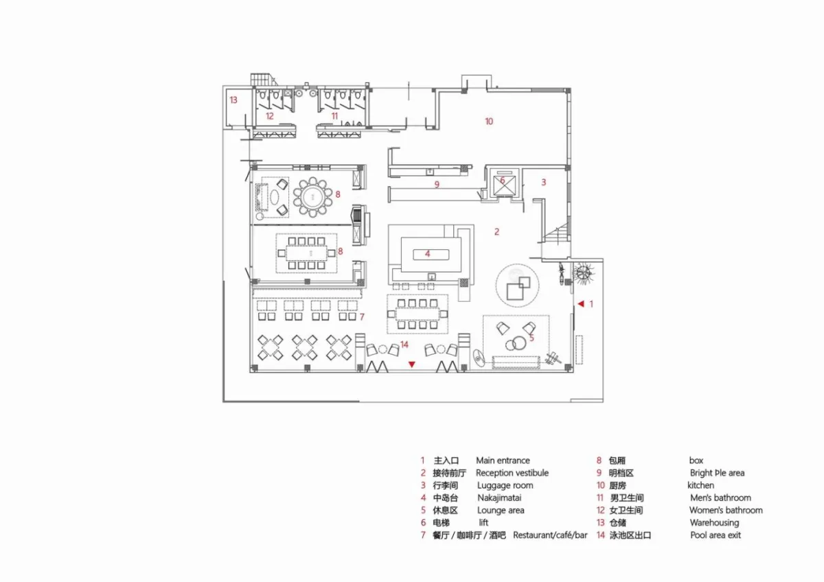 BIM建筑|悬崖边的天空民宿：尧珈•望瀑/ 上海尧舜建筑设计有限公司