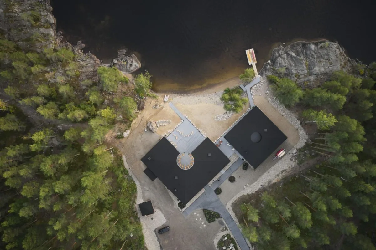 BIM建筑|依林傍水，Pistohiekka 度假村 / Studio Puisto
