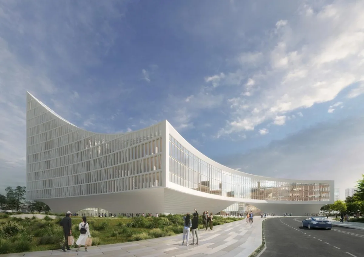 BIM建筑|武汉图书馆新馆：‘知识峡谷’方案中标 / MVRDV+浙大院