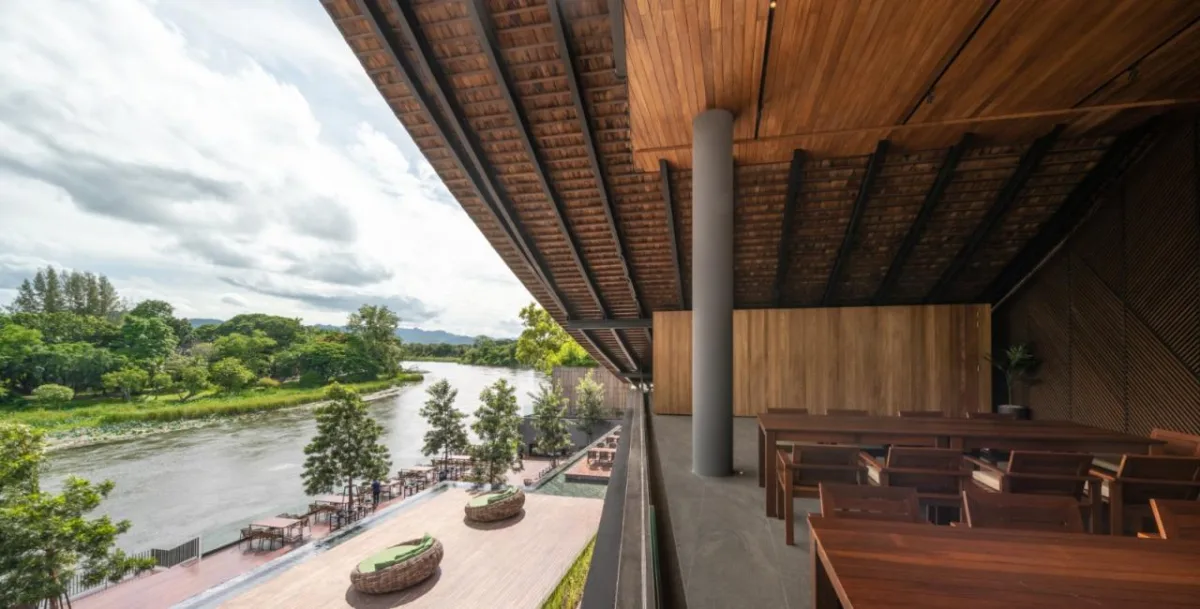 BIM建筑|超大规模泰式餐厅 Keereetara / IDIN Architects