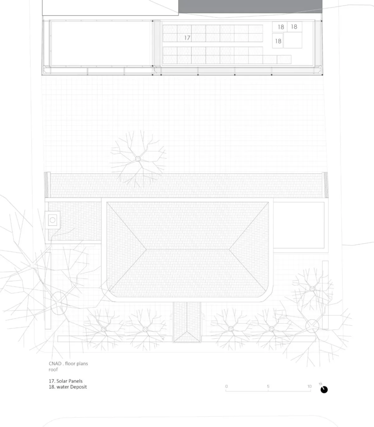 BIM建筑|桶盖表皮，CNAD 艺术工艺设计中心 / Ramos Castellano Arquitectos