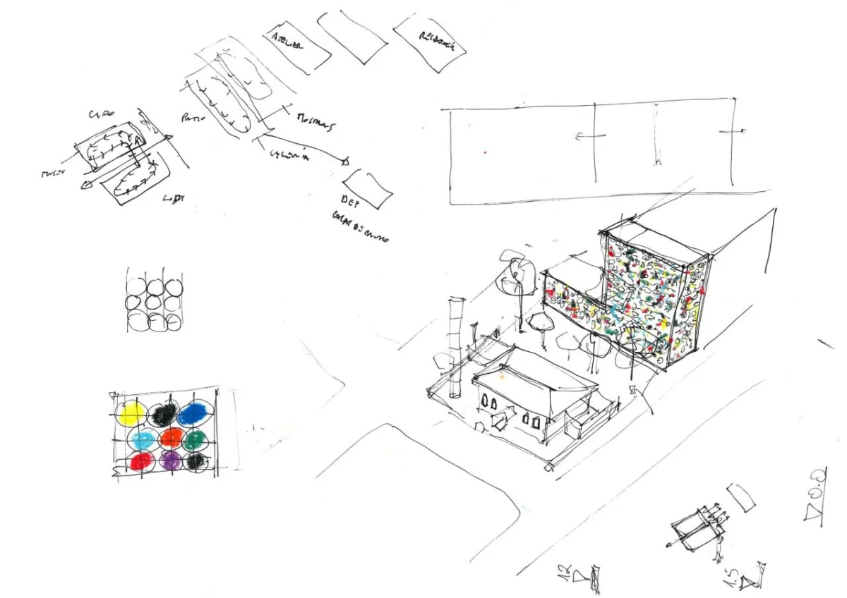 BIM建筑|桶盖表皮，CNAD 艺术工艺设计中心 / Ramos Castellano Arquitectos