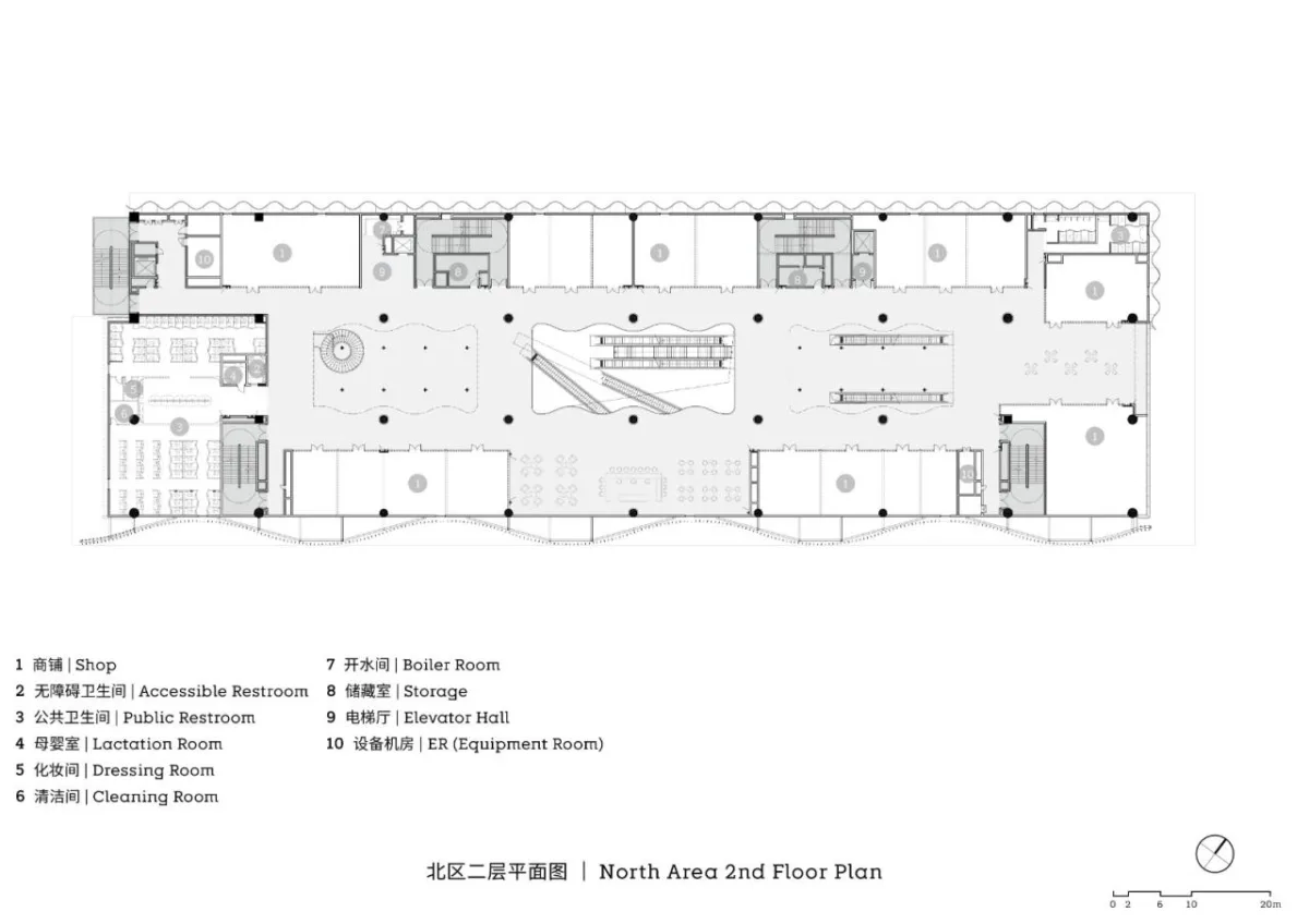 BIM建筑|沪杭高速嘉兴服务区：公路上的综合体 / goa大象设计