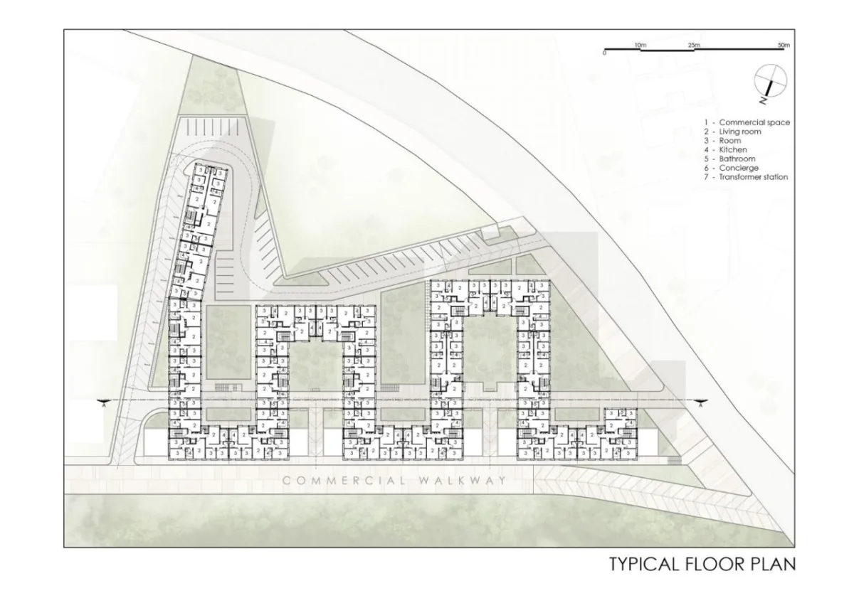 BIM建筑|BEN MSIK 花园 / Tarik Zoubdi Architecte