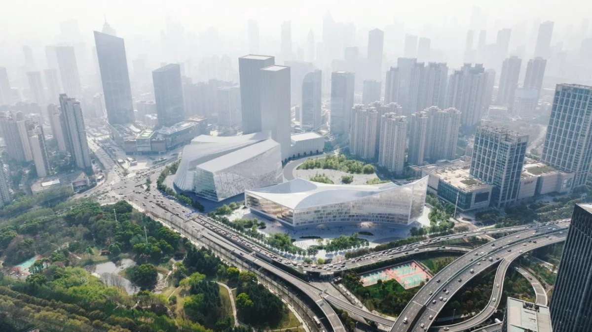 BIM建筑|武汉图书馆新馆：‘知识峡谷’方案中标 / MVRDV+浙大院