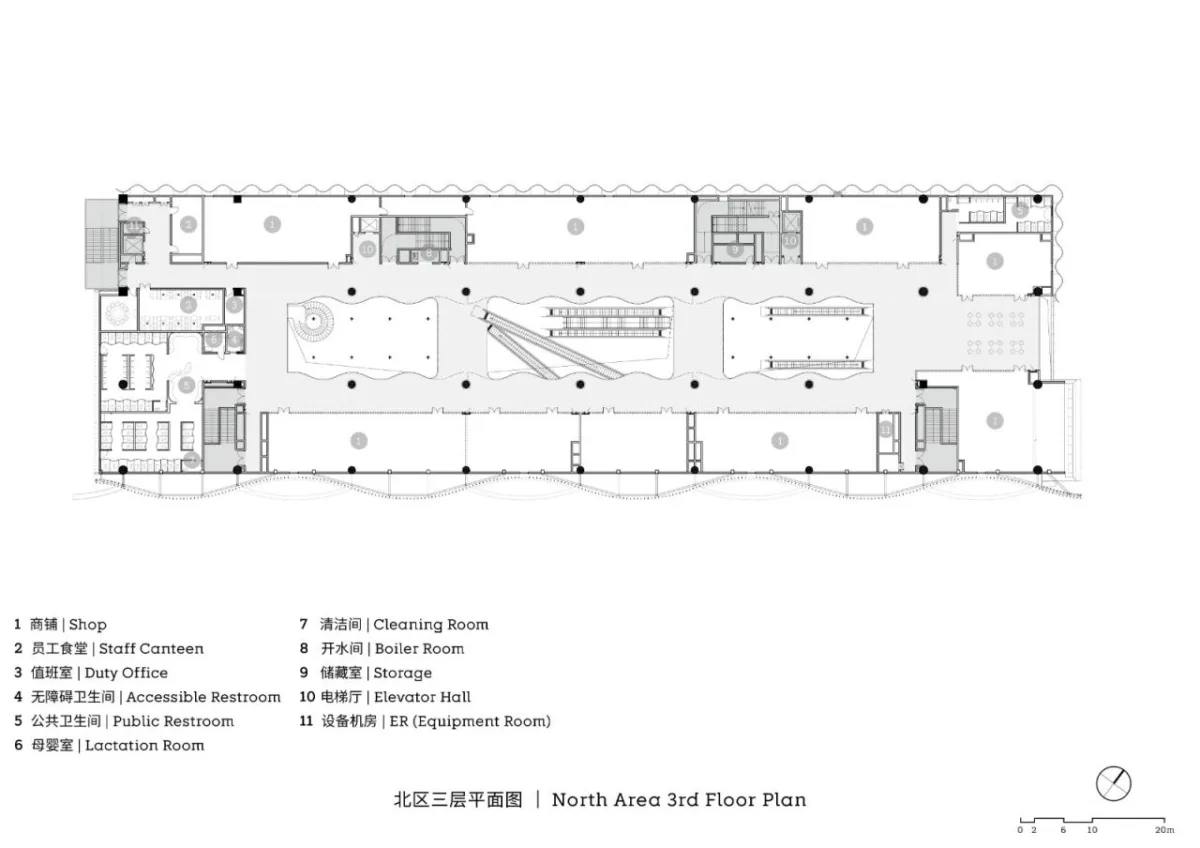 BIM建筑|沪杭高速嘉兴服务区：公路上的综合体 / goa大象设计