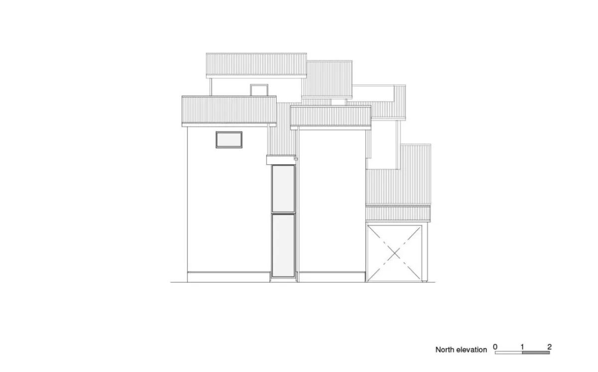 BIM建筑|邻里之间，Kohshien 住宅 / FujiwaraMuro Architects