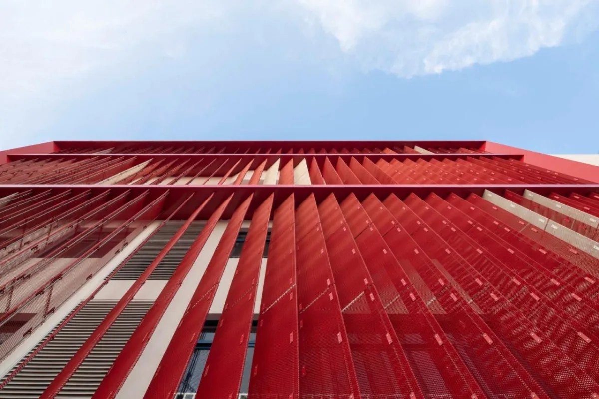 BIM建筑|龙江外国语学校附属小学改造（旺岗小学） / 竖梁社建筑