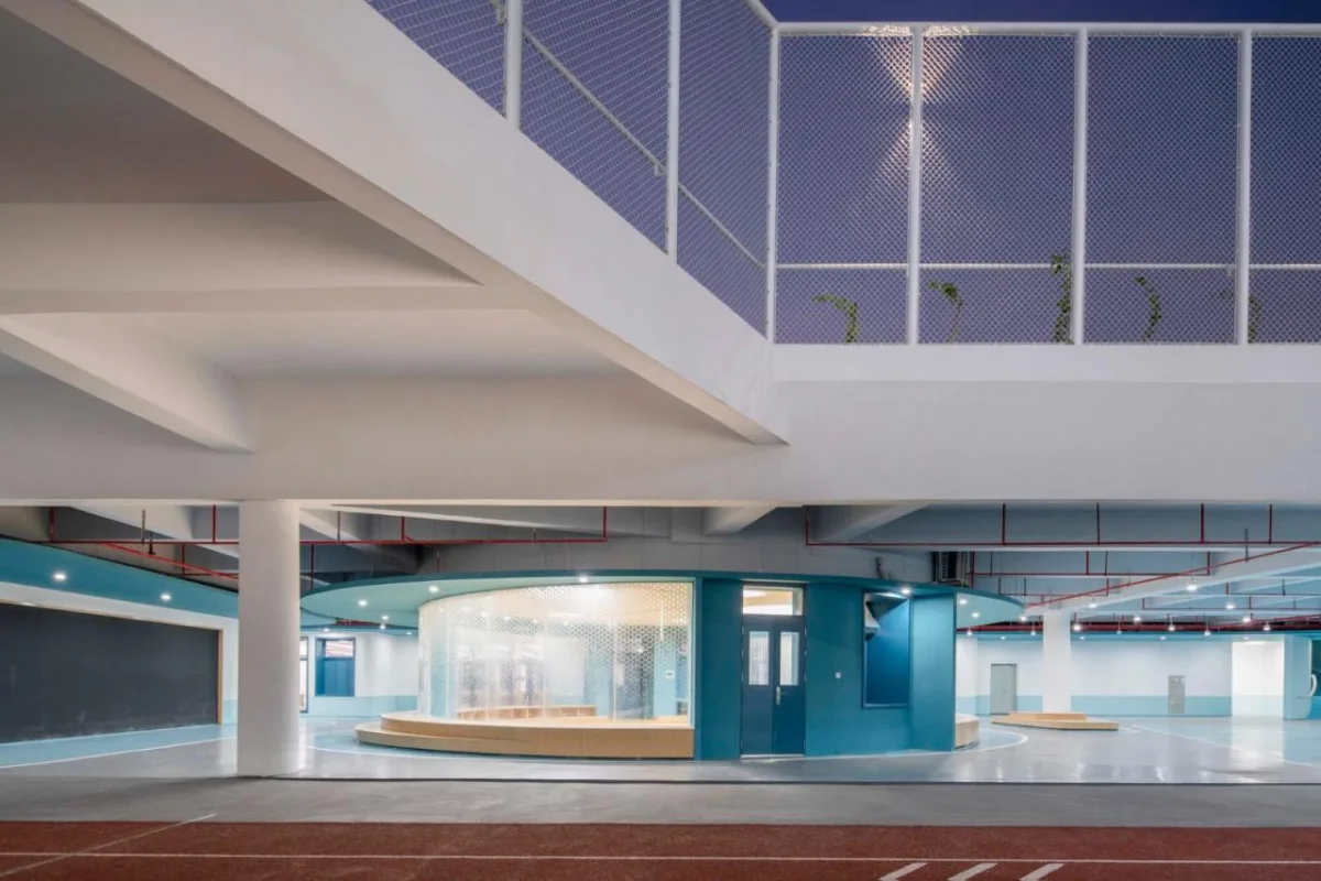 BIM建筑|龙江外国语学校附属小学改造（旺岗小学） / 竖梁社建筑