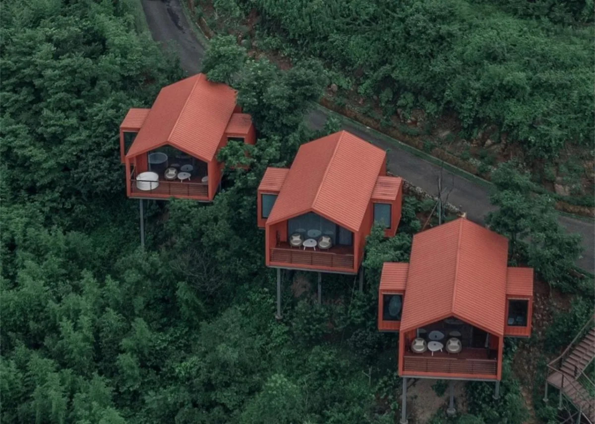 BIM建筑|群山绵延中的山谷小墅：尧珈·养心墅 / 上海尧舜建筑设计有限公司